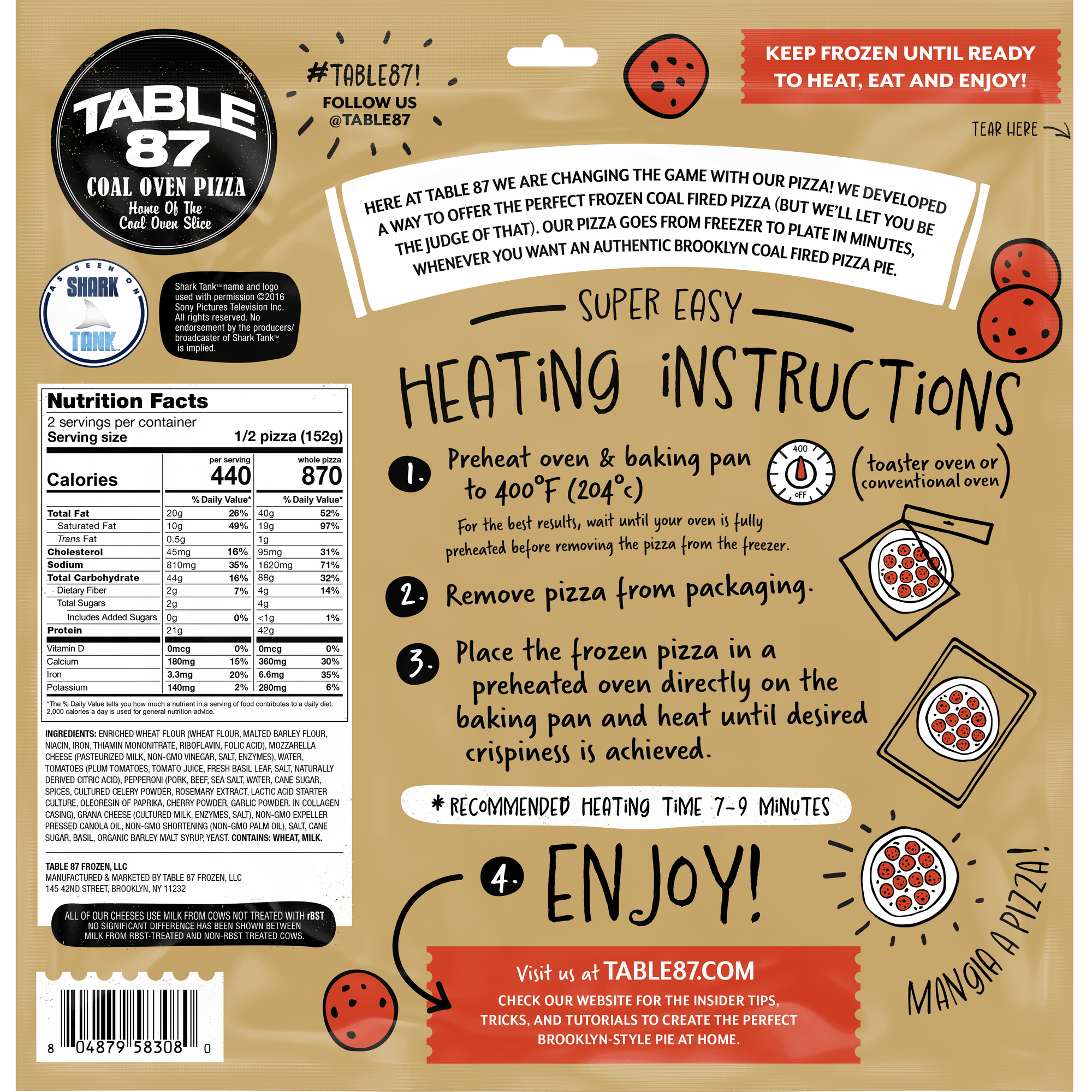 Coal Oven Pepperoni Pizza Pie 10"