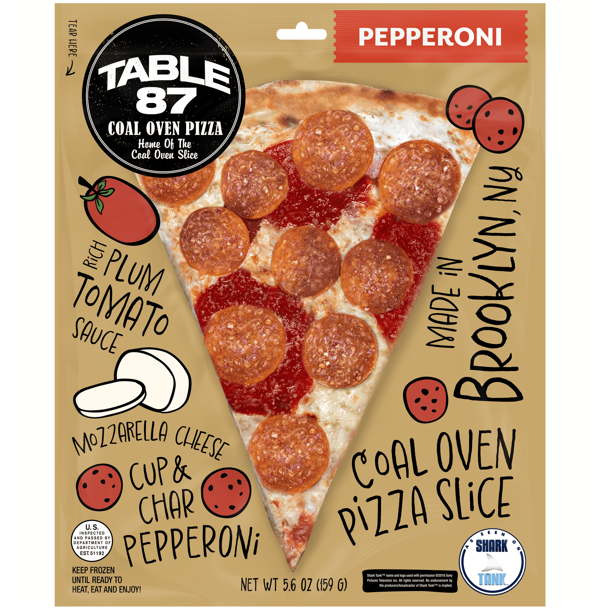 Coal Oven Pepperoni Pizza Slices