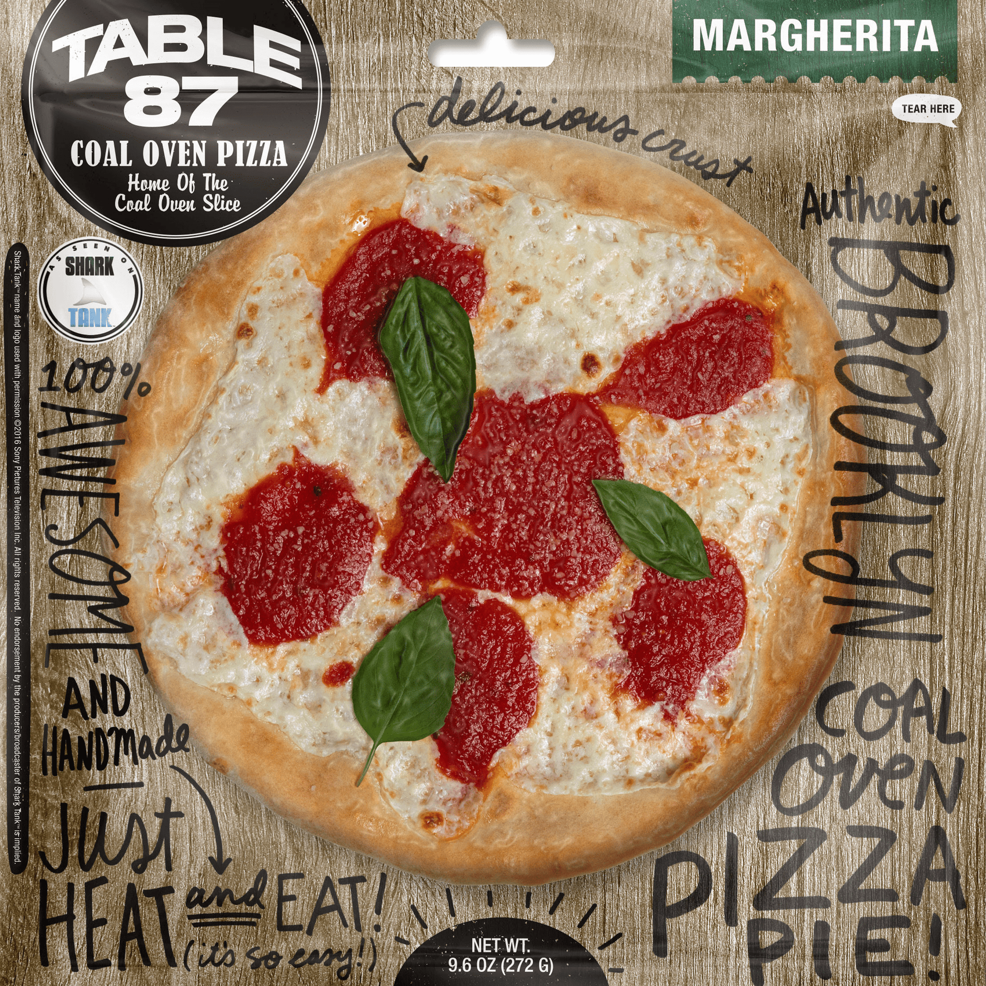 Coal Oven Margherita Pizza Pie 10"