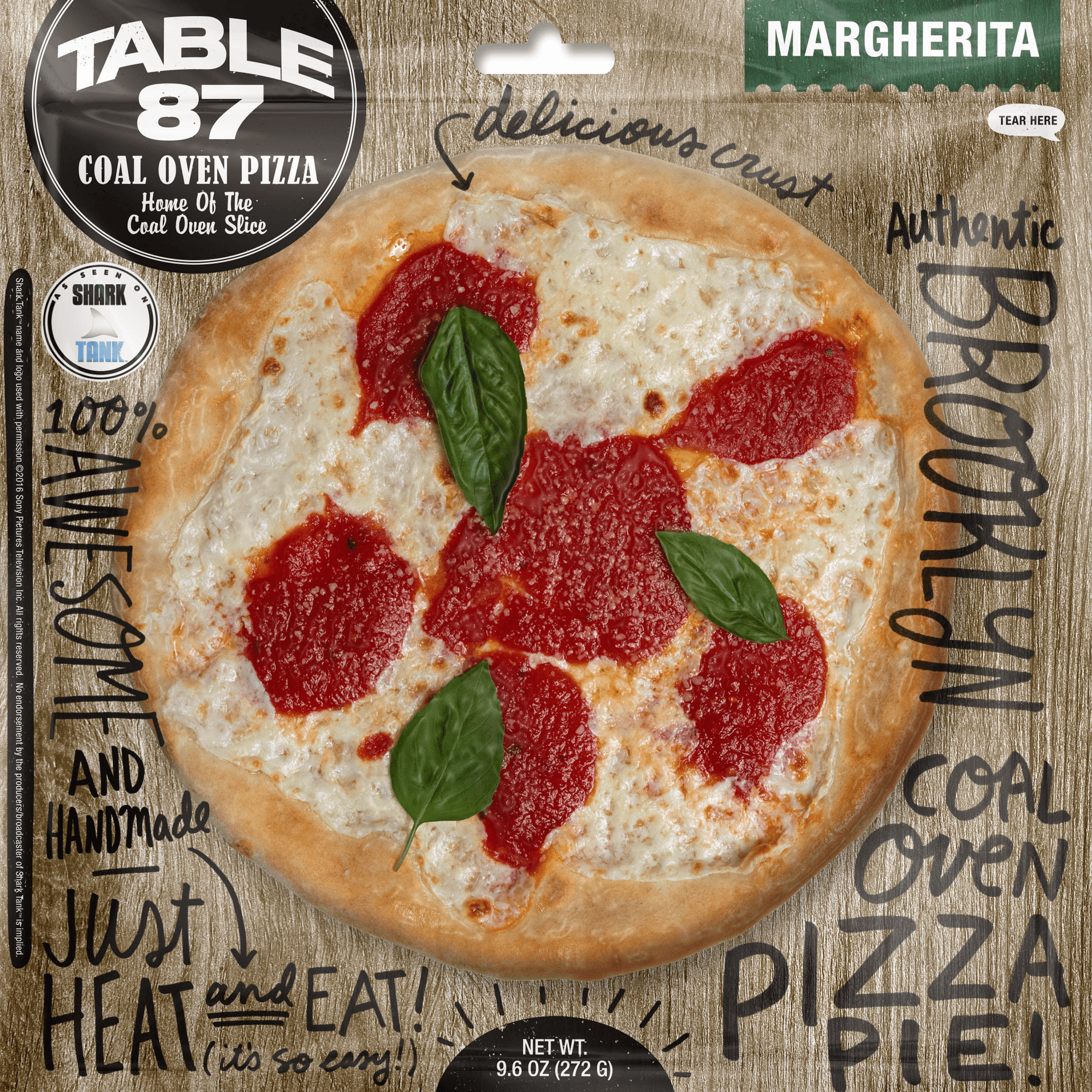 Coal Oven Margherita Pizza Pie 10"